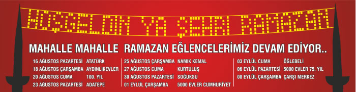 Ho�geldin Ya �ehr-i Ramazan