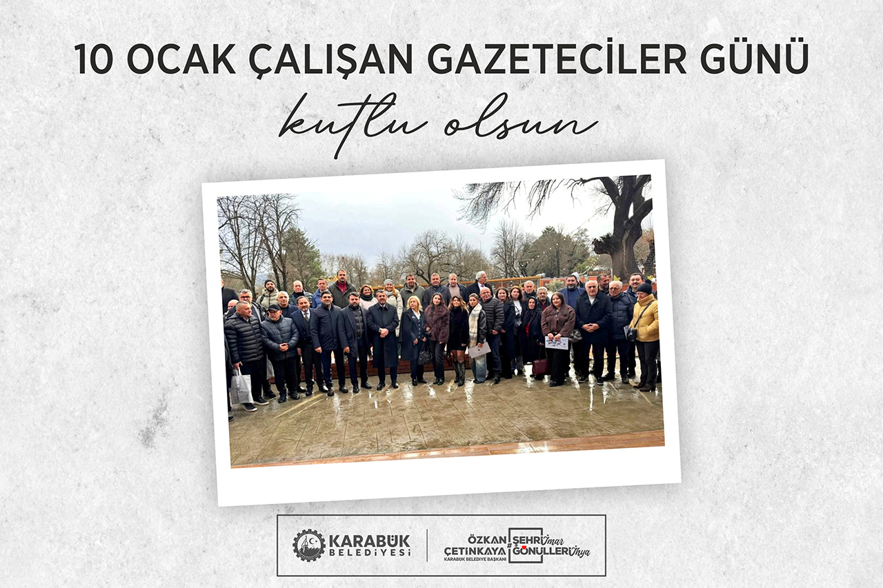 Başkan Çetinkaya’dan 10 Ocak Çalışan Gazeteciler Günü Mesajı