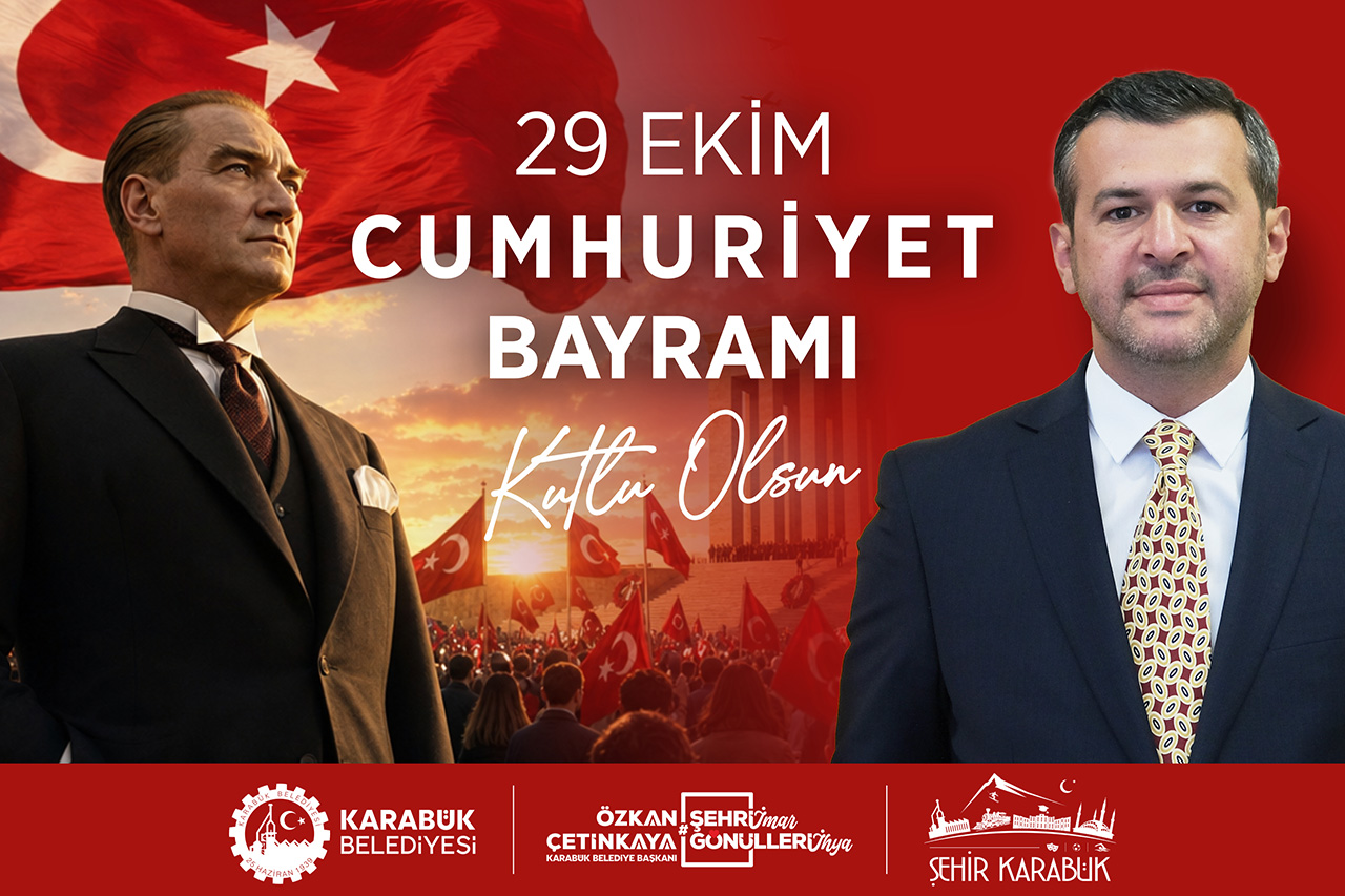 Başkan Çetinkaya’dan 29 Ekim Cumhuriyet Bayramı Mesajı