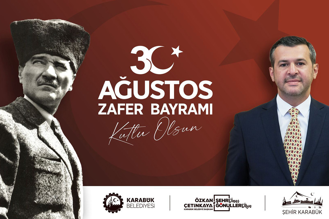 Başkan Çetinkaya’dan 30 Ağustos Zafer Bayramı Mesajı