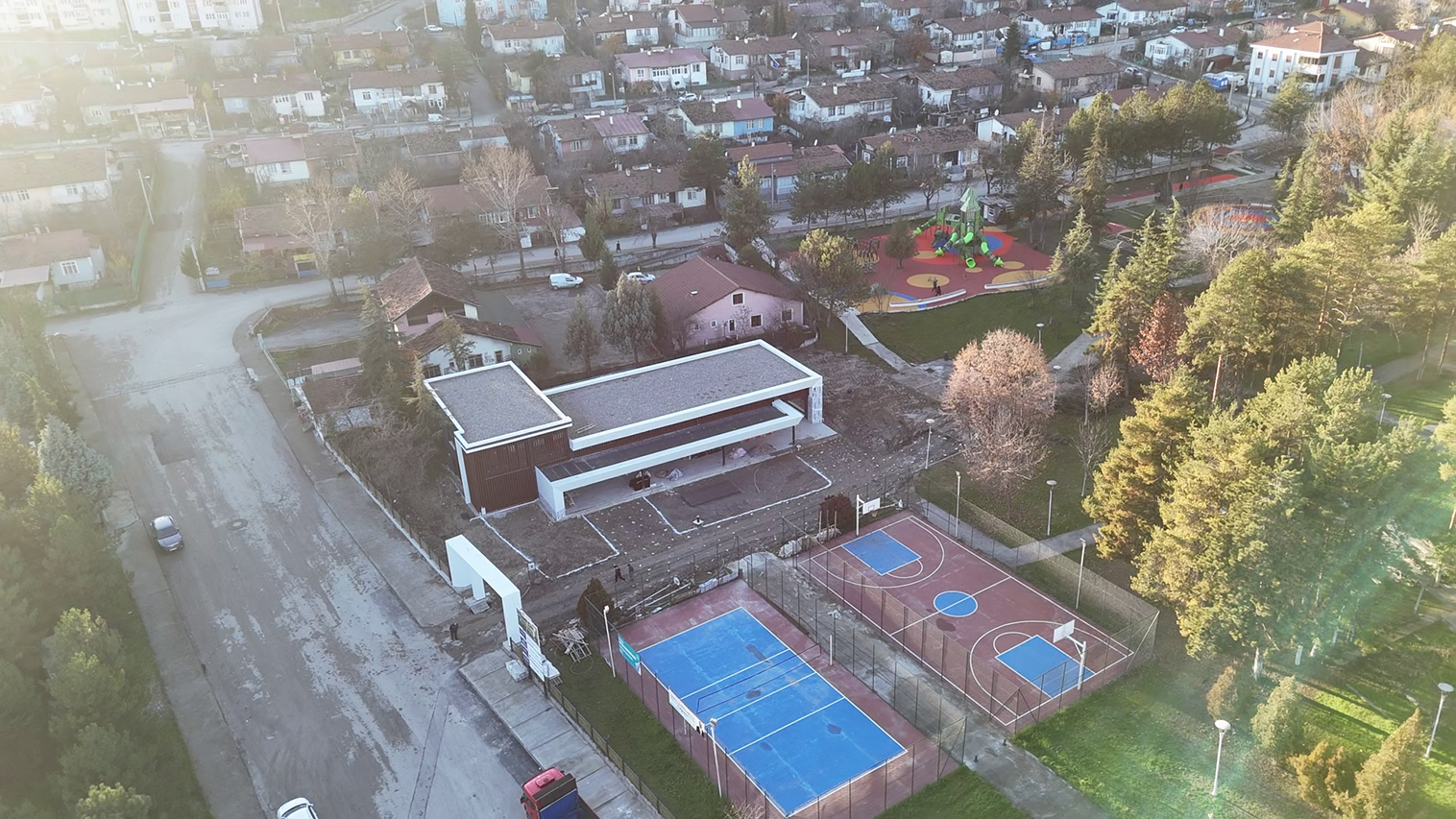 5000 Evler 75. Yıl Mahallesi Sosyal Tesisleri Projesi