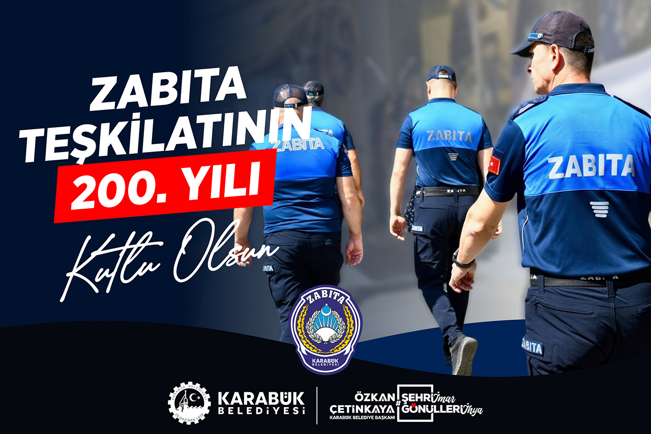 1-7 Eylül Zabıta Haftası Kutlu Olsun!