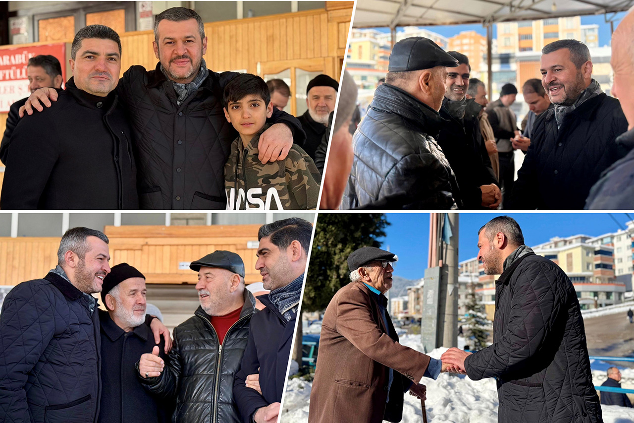 Başkan Çetinkaya, 5000 Evler Cumhuriyet Mahallesinde Hemşehrilerimizle Bir Araya Geldi