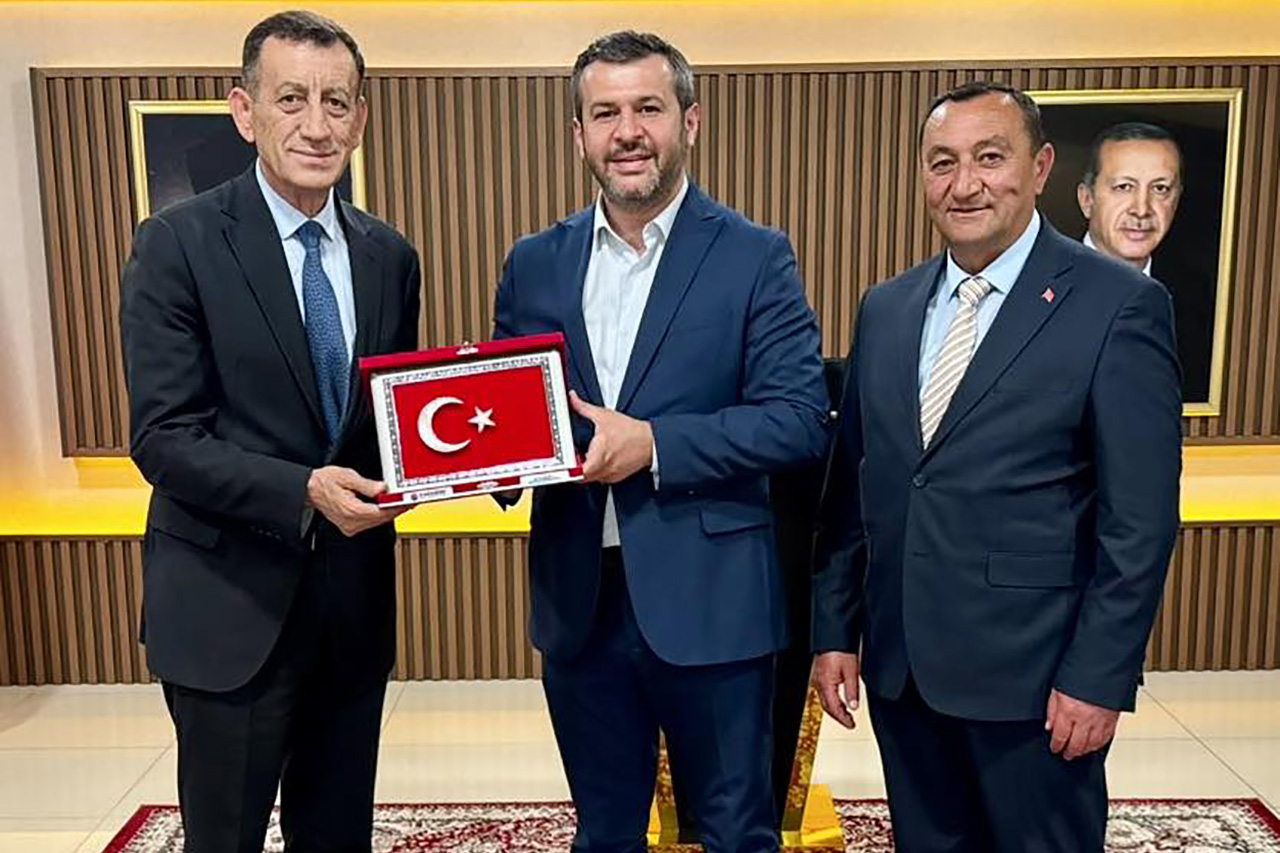 Başkan Tiryaki’den Başkan Çetinkaya’ya Ziyaret