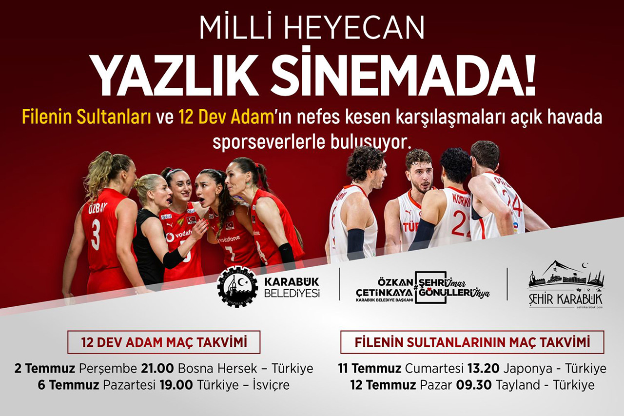 Milli Maç Heyecanı Yenişehir Yazlık Sinema’da Yaşanacak