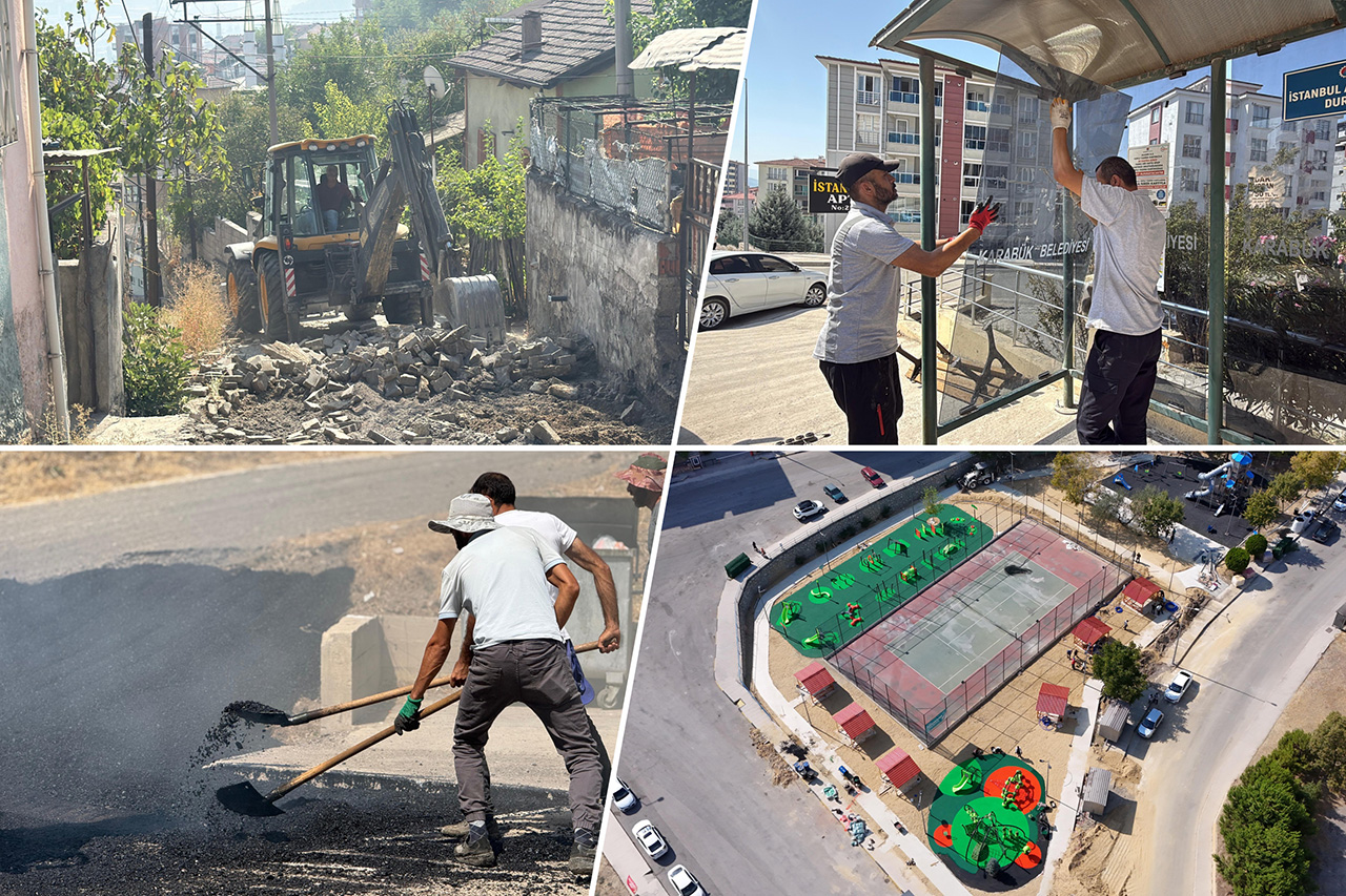 Karabük Belediyesi’nden Şehir Genelinde Yoğun Çalışma