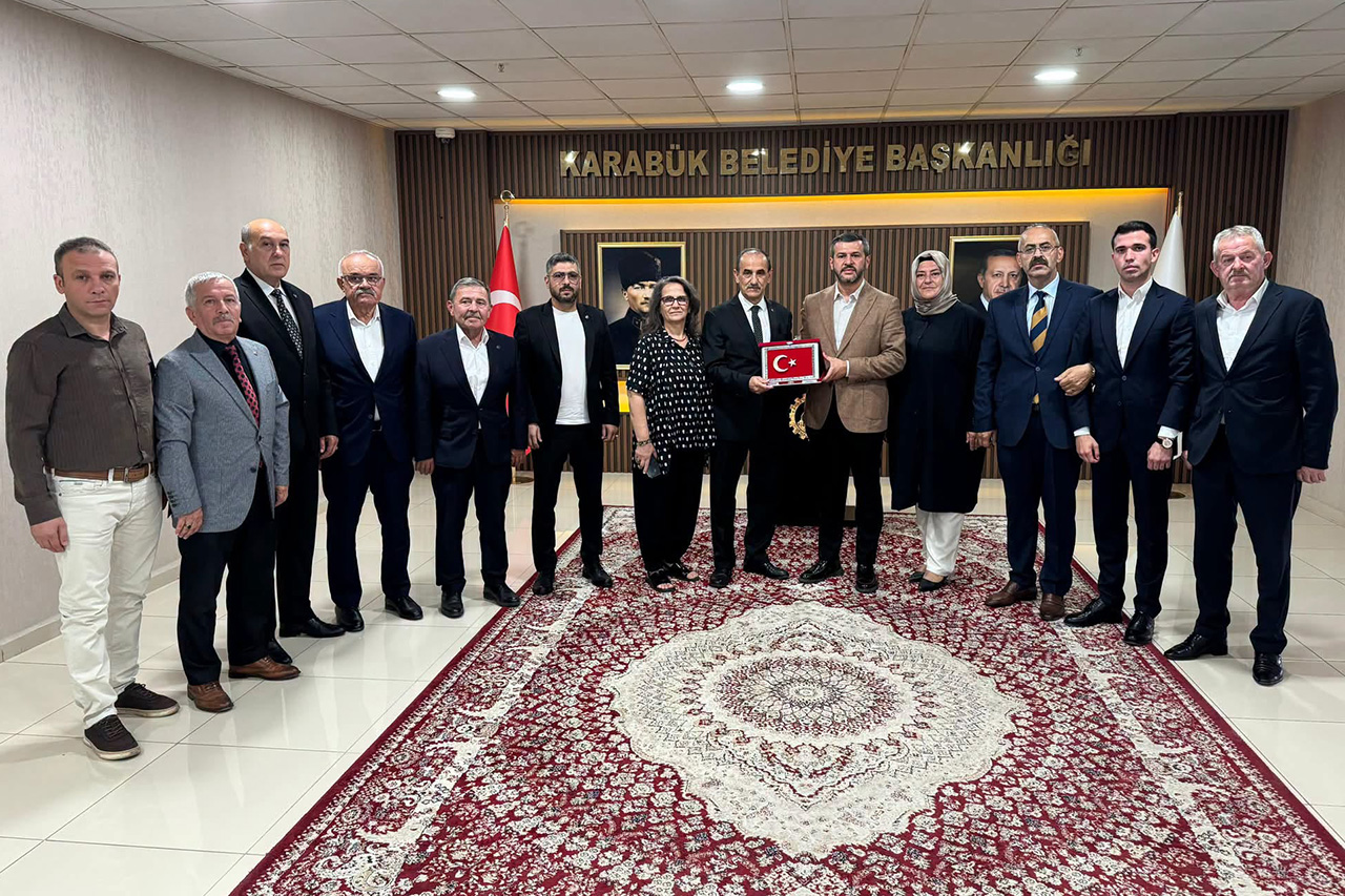 Tokatlı ve Yönetiminden Başkan Çetinkaya’ya Ziyaret