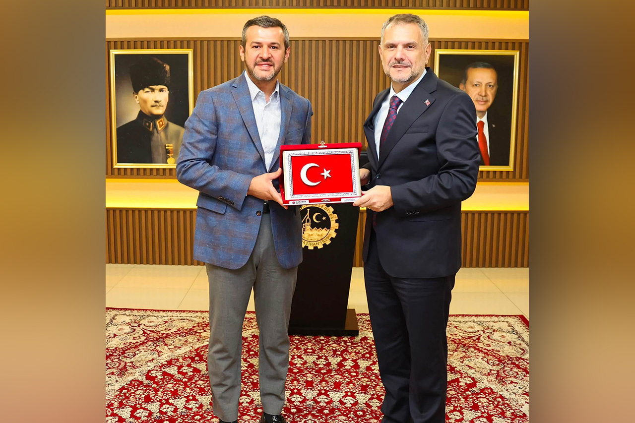 Akın ve Heyetinden Başkan Çetinkaya’ya Ziyaret