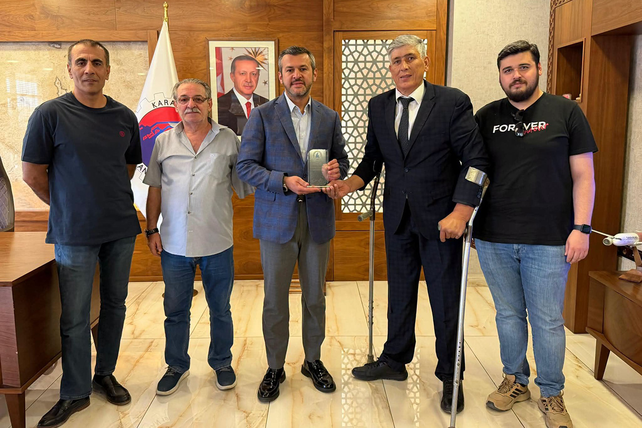 Türkiye Sakatlar Derneği Karabük Şubesinden Başkan Çetinkaya’ya Ziyaret