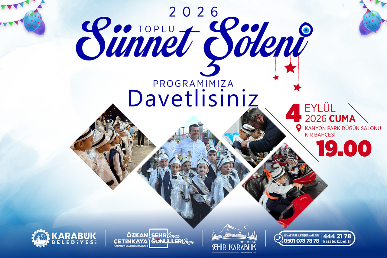 Karabük’te Geleneksel Toplu Sünnet Şöleni İçin Hazırlıklar Tamam