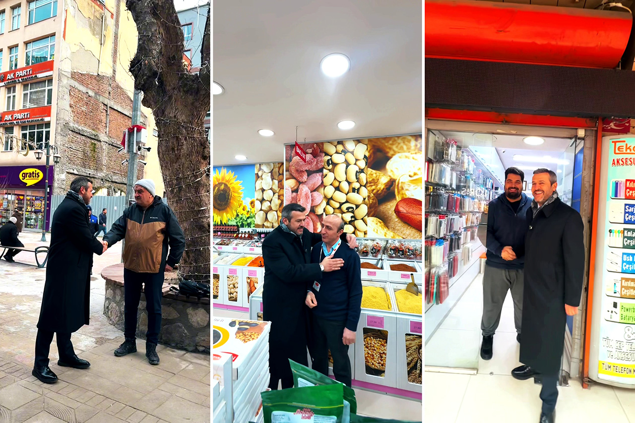 Başkan Çetinkaya, Hemşehrilerimizle Bir Araya Gelmeye Devam Ediyor