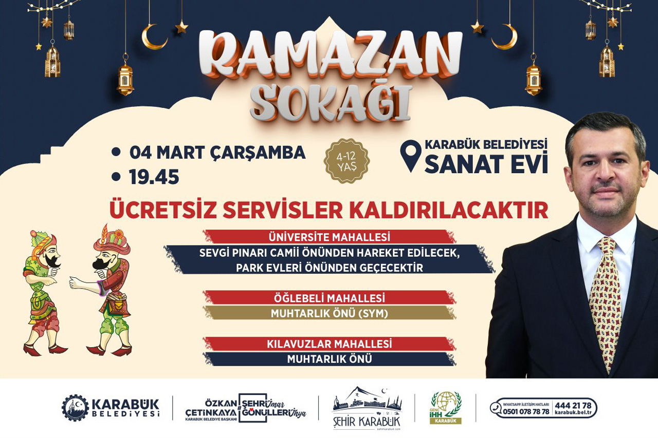 Ramazan Sokağı’nda Bu Akşam Sizleri Bekliyoruz