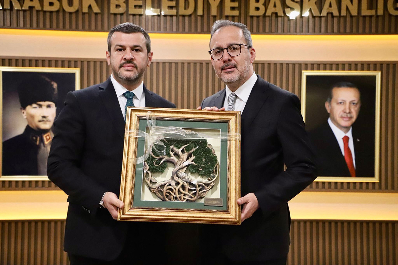 Kasapoğlu ve Beşinci’den Başkan Çetinkaya’ya Ziyaret