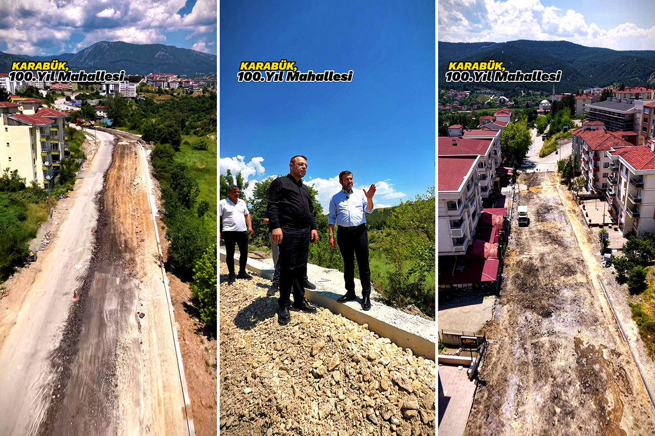 Başkan Çetinkaya 100. Yıl Mahallesini Ziyaret Etti