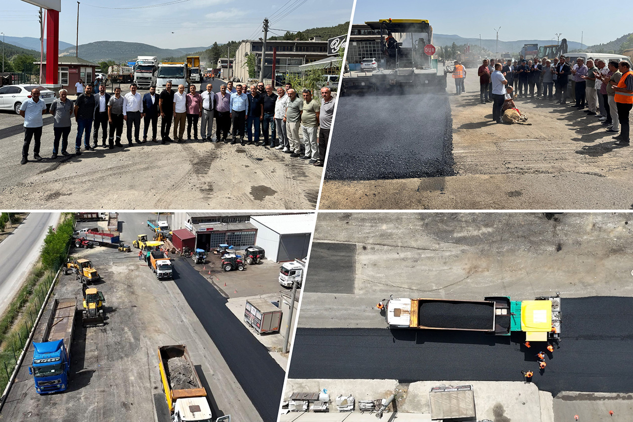 Asfalt Çalışmalarımız Başladı