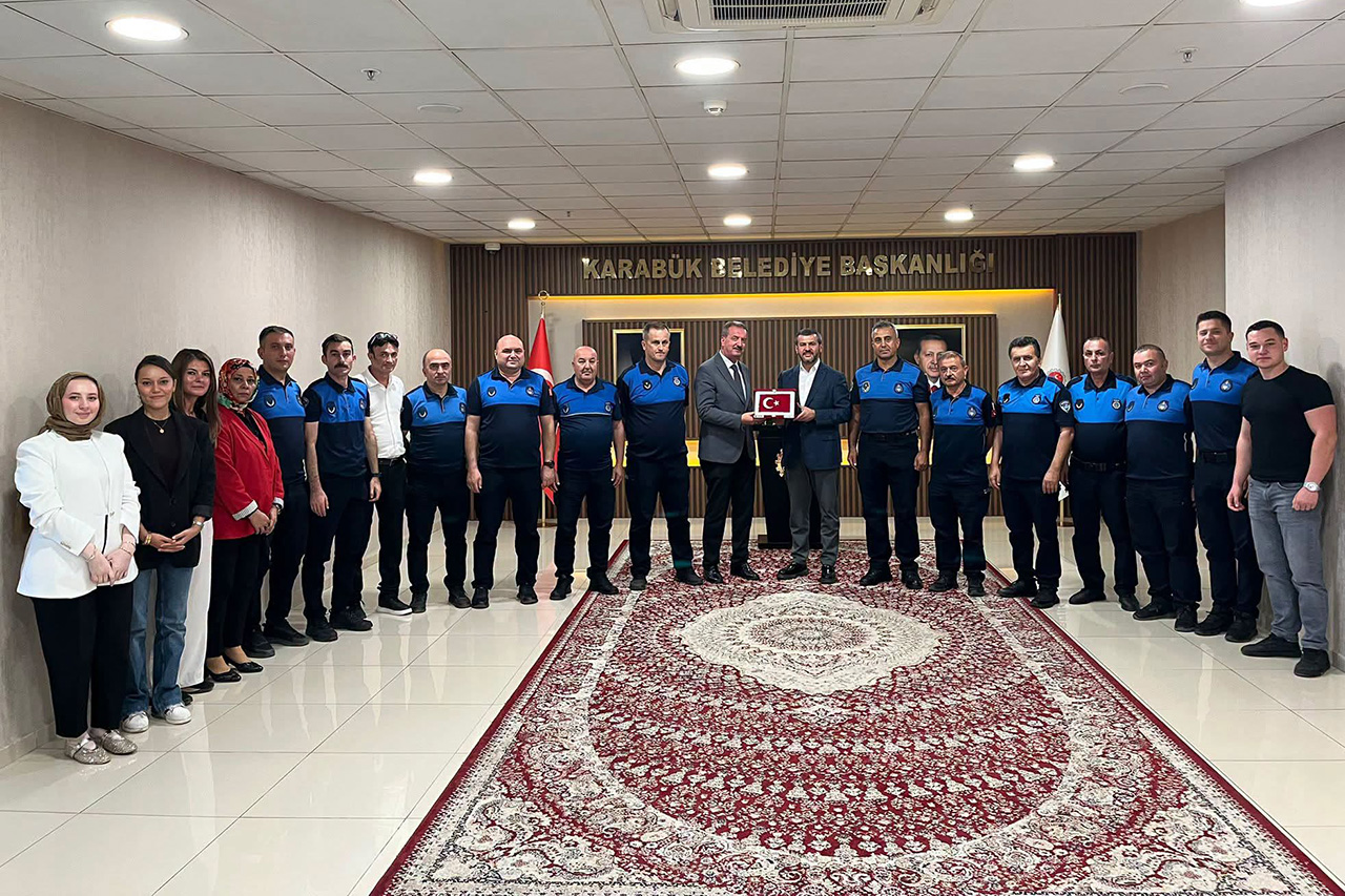 Zabıta Teşkilatımızdan Başkan Çetinkaya’ya Ziyaret