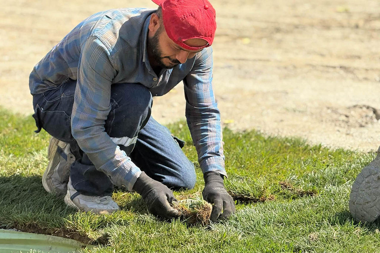 Ergenekon Mahallemize 2.500 m² Yeni Yeşil Alan
