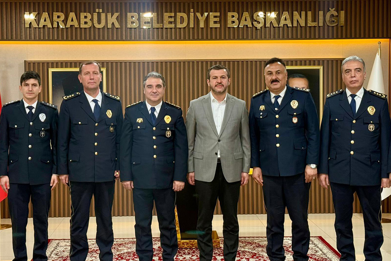 Karabük Emniyeti’nden Başkan Çetinkaya’ya Ziyaret