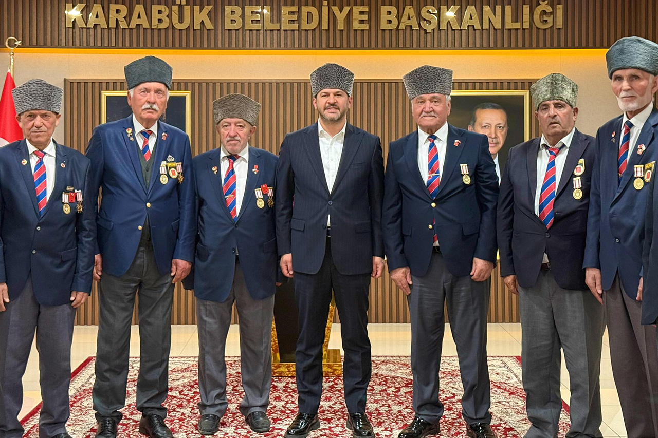 Kıymetli Gazilerimizden Karabük Belediyesine Ziyaret