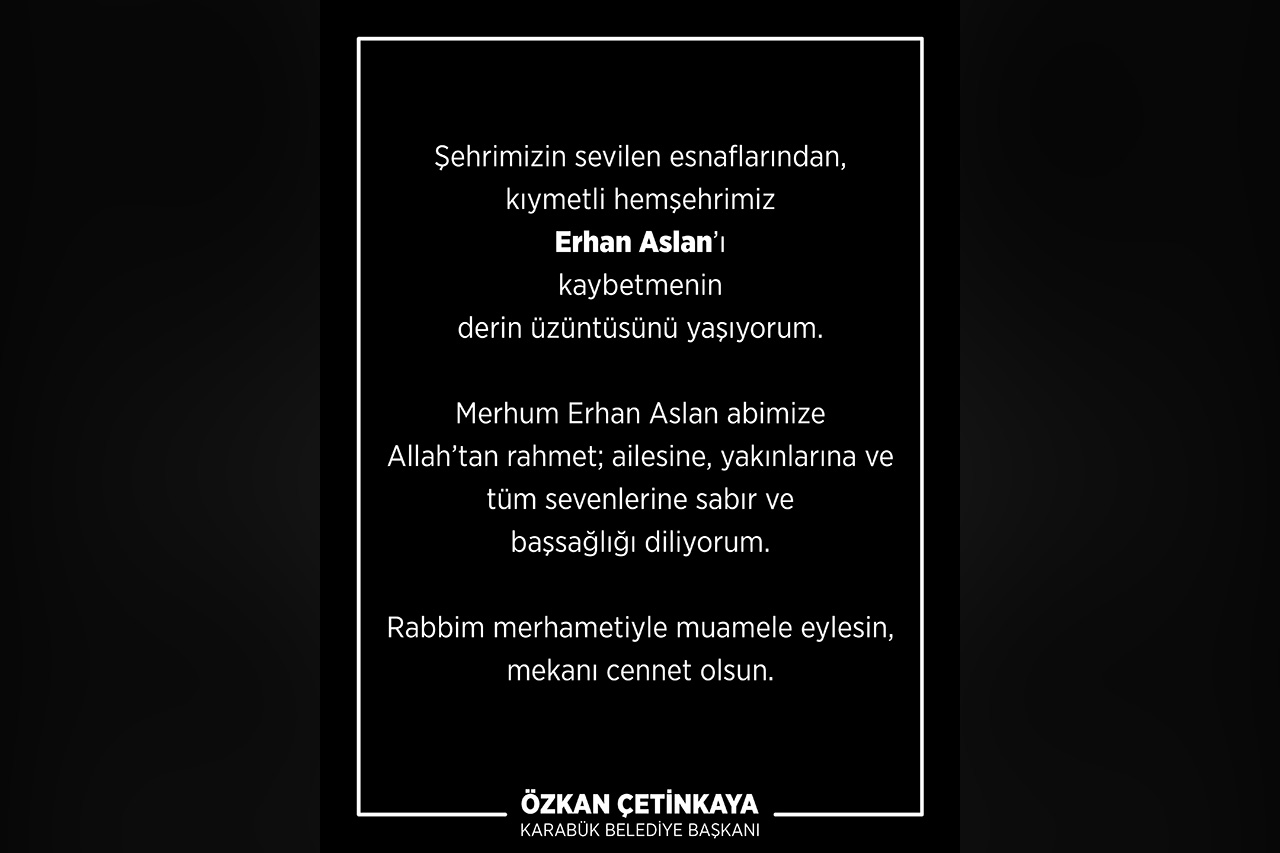 Vefat ve Başsağlığı