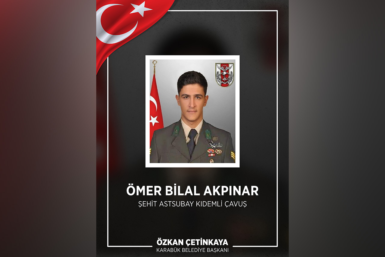Şehidimiz Piyade Astsubay Kıdemli Çavuş Ömer Bilal Akpınar’ı, Şehadetinin Yıl Dönümünde Rahmet, Minnet ve Dualarla Anıyoruz