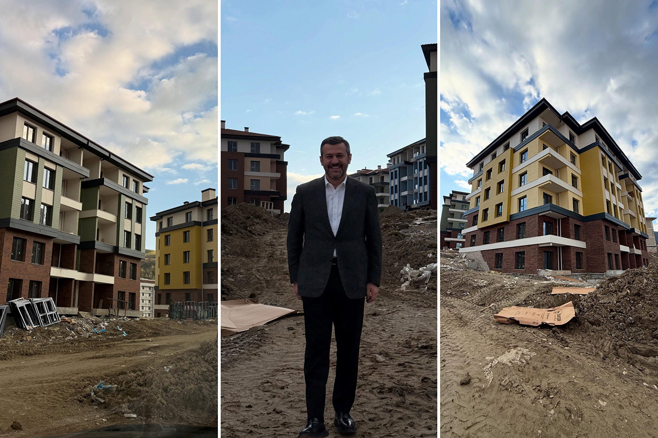 Başkan Çetinkaya, Soğuksu Mahallesi 3. Etap Kentsel Dönüşüm Projesini Ziyaret Etti