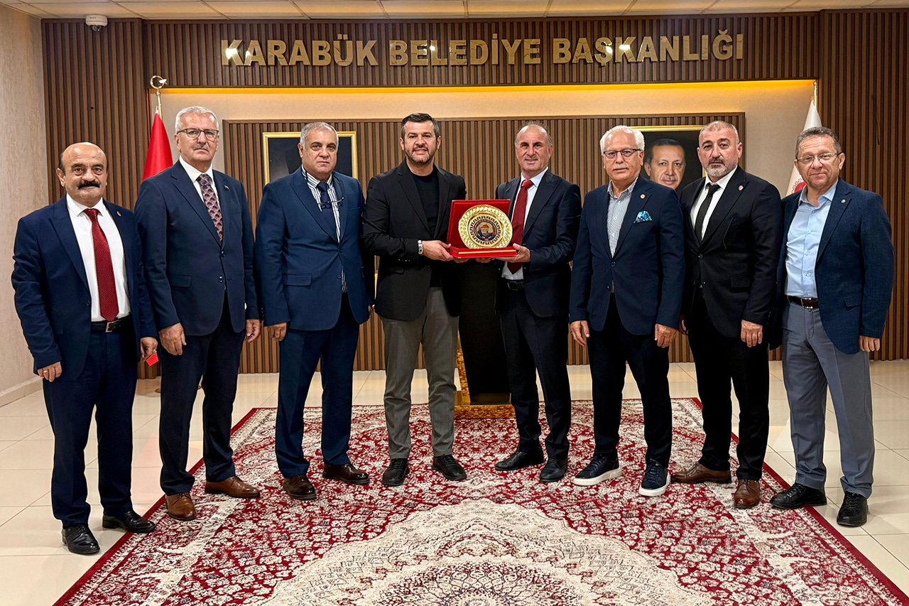 Türkiye Amatör Spor Kulüpleri Konfederasyonundan Başkan Çetinkaya’ya Ziyaret