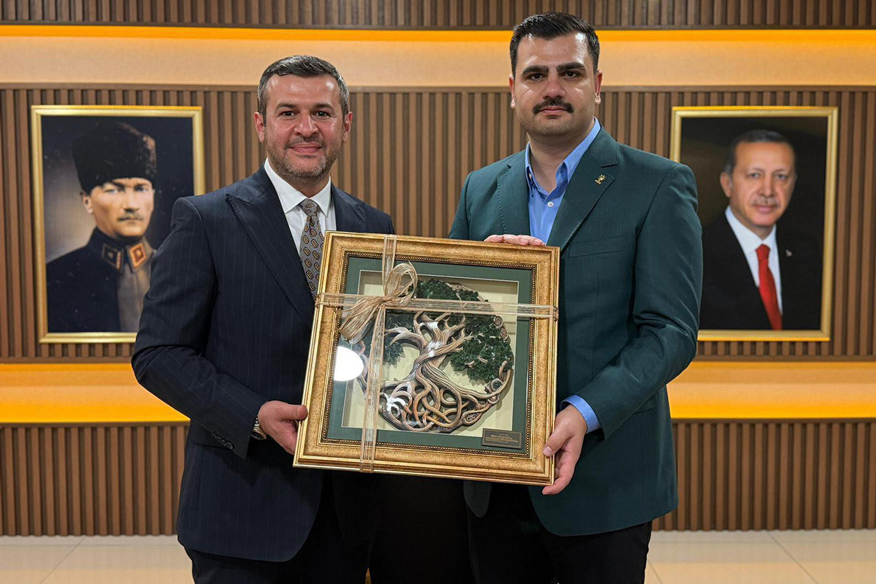 AK Parti Genel Sekreteri İnan’dan Başkan Çetinkaya’ya Ziyaret