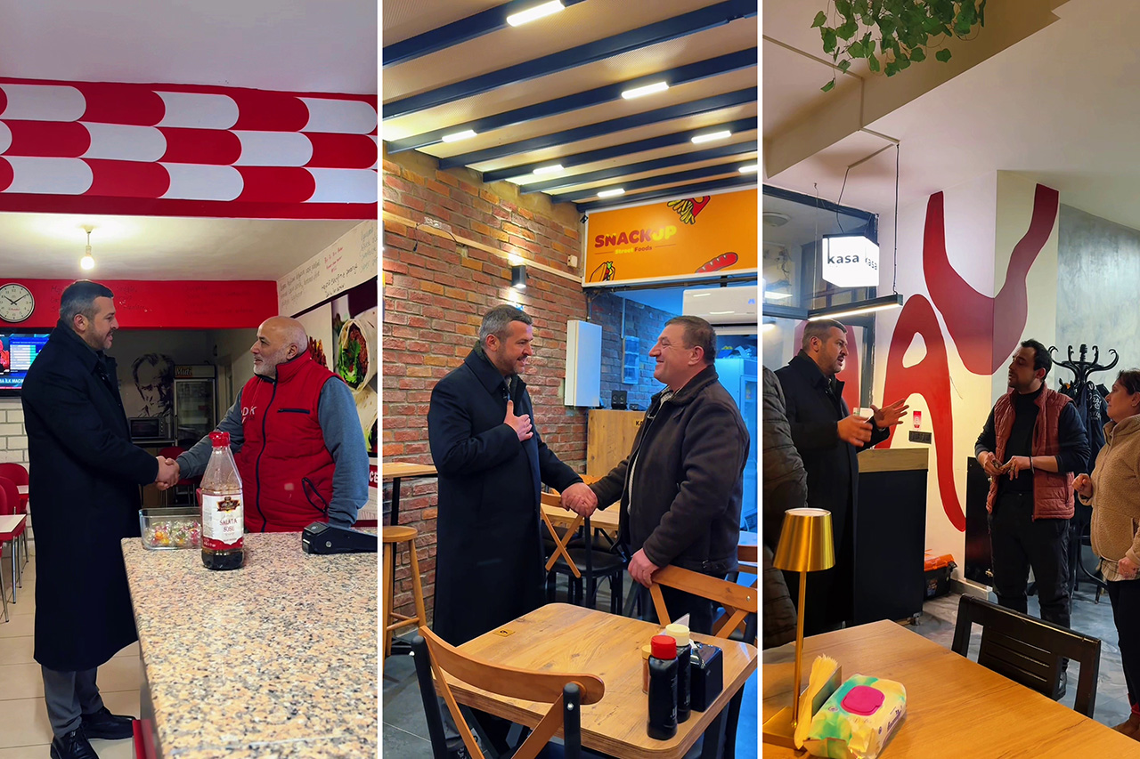 Başkan Çetinkaya 100.Yıl Mahallesini Ziyaret Etti