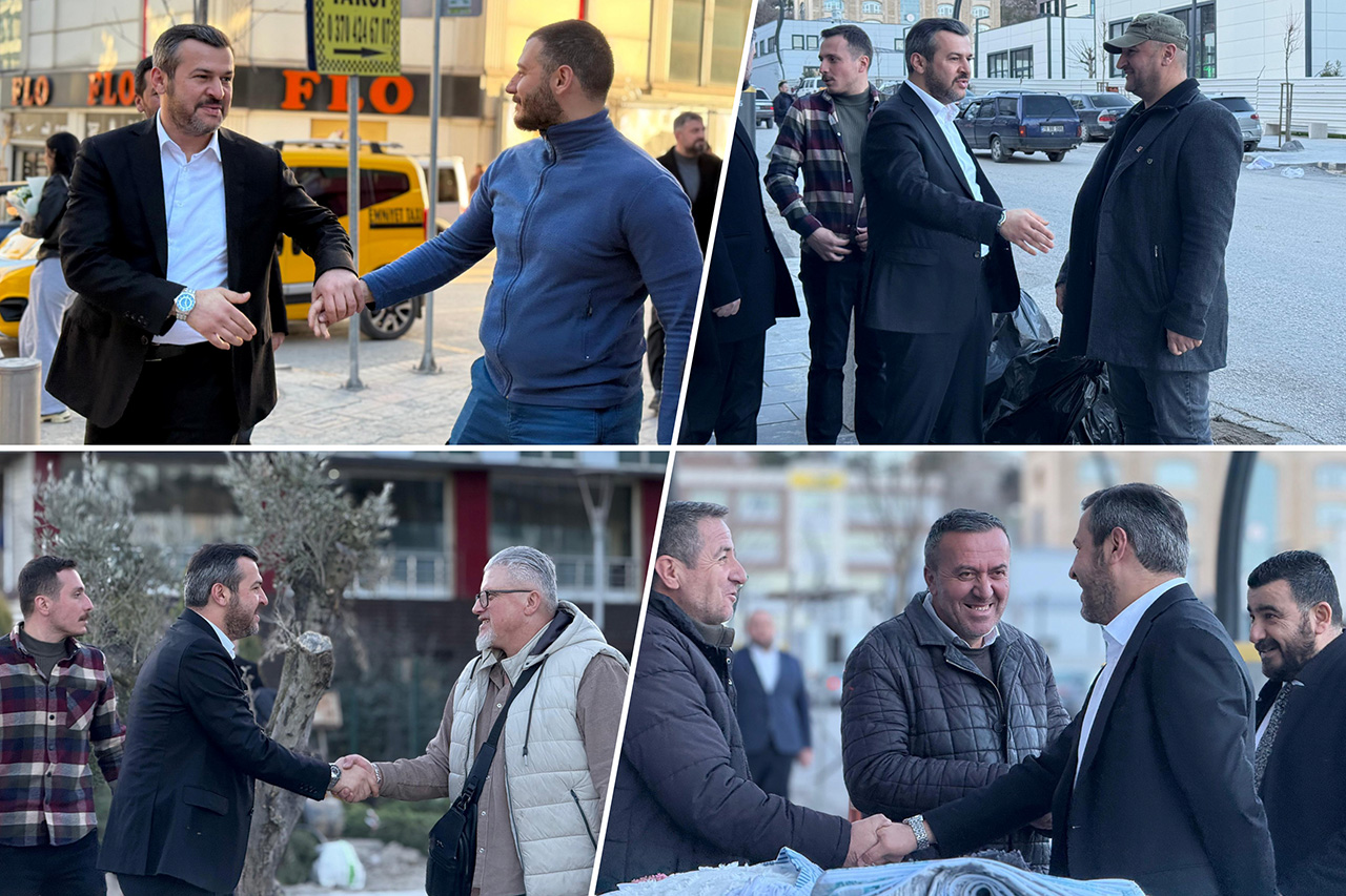 Başkan Çetinkaya, İftar Öncesi Hemşehrilerimizle Selamlaştı