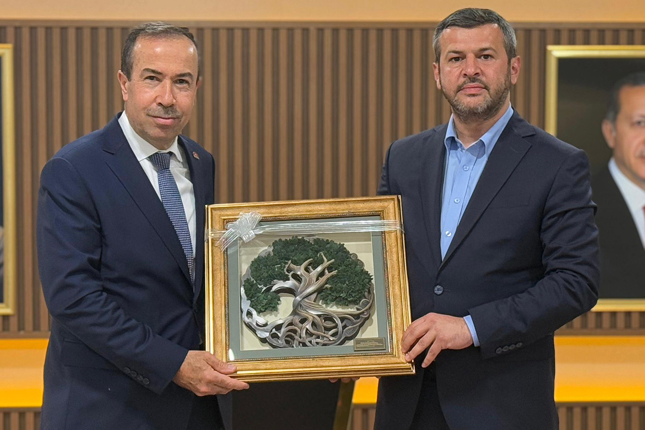 Özkan’dan Başkan Çetinkaya’ya Ziyaret