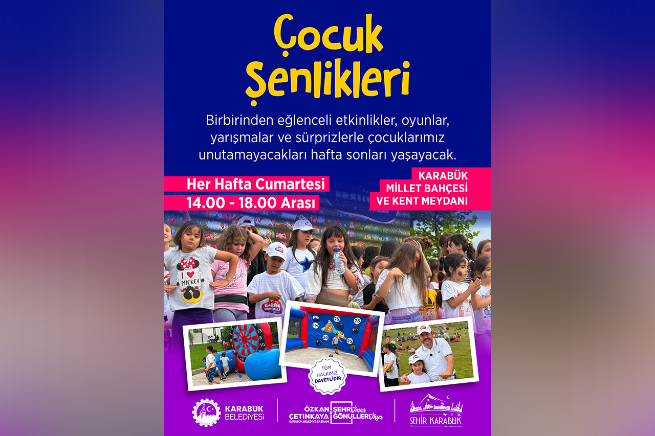 Çocuk Şenliklerinde Eğlence Devam Ediyor!