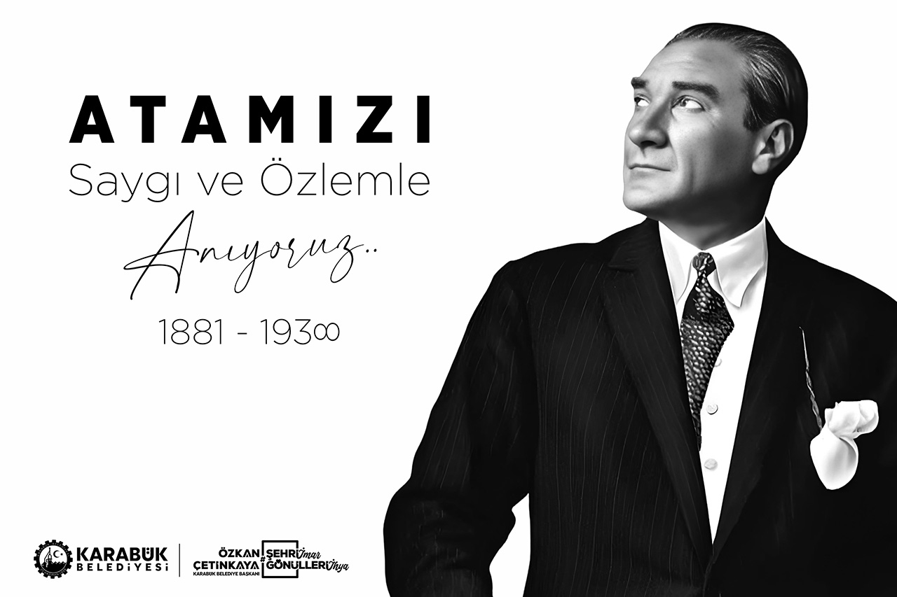 Başkan Çetinkaya’dan 10 Kasım Mesajı