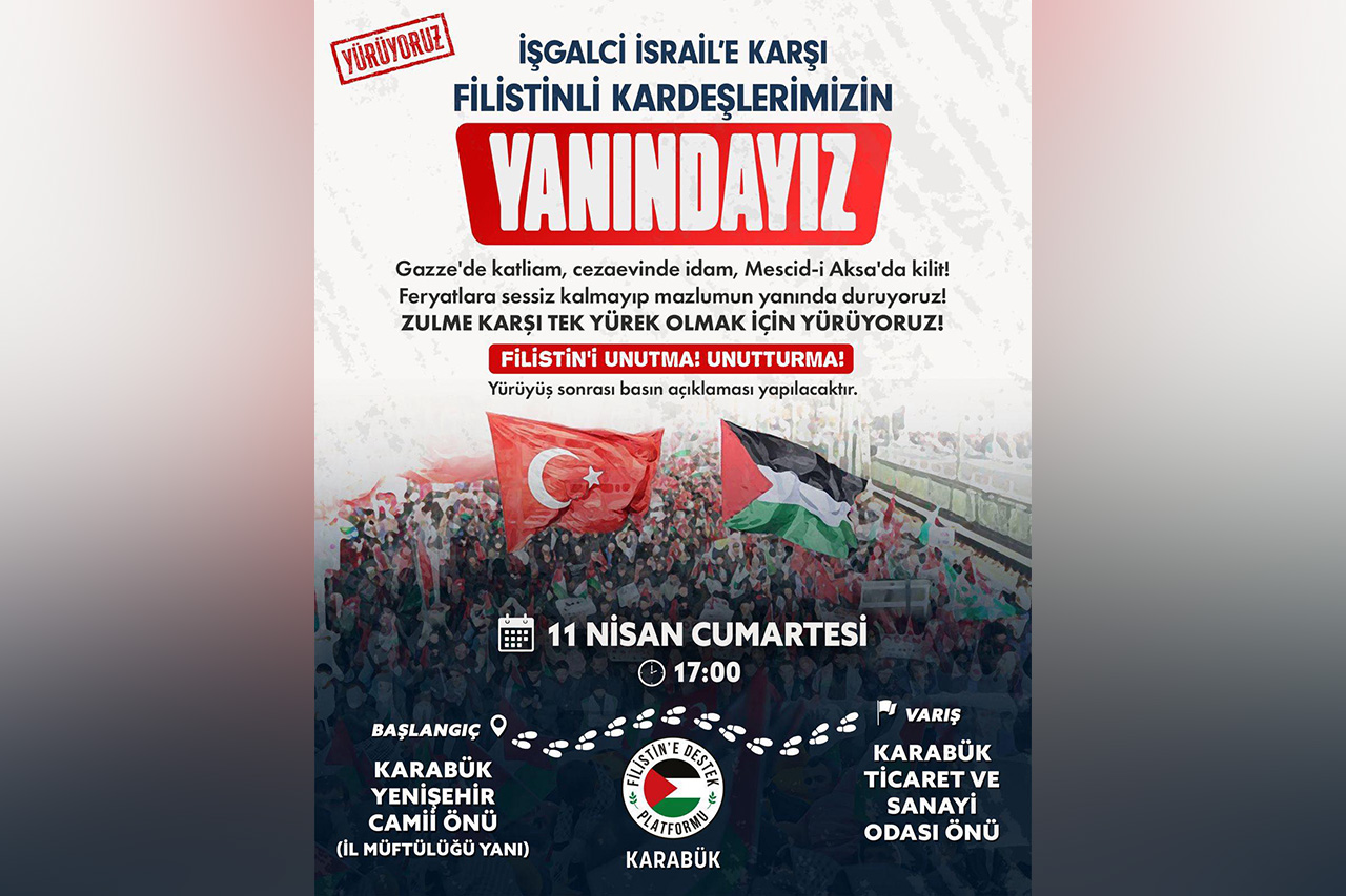 Zulme Karşı Tek Yürek Olmak İçin Yürüyoruz!