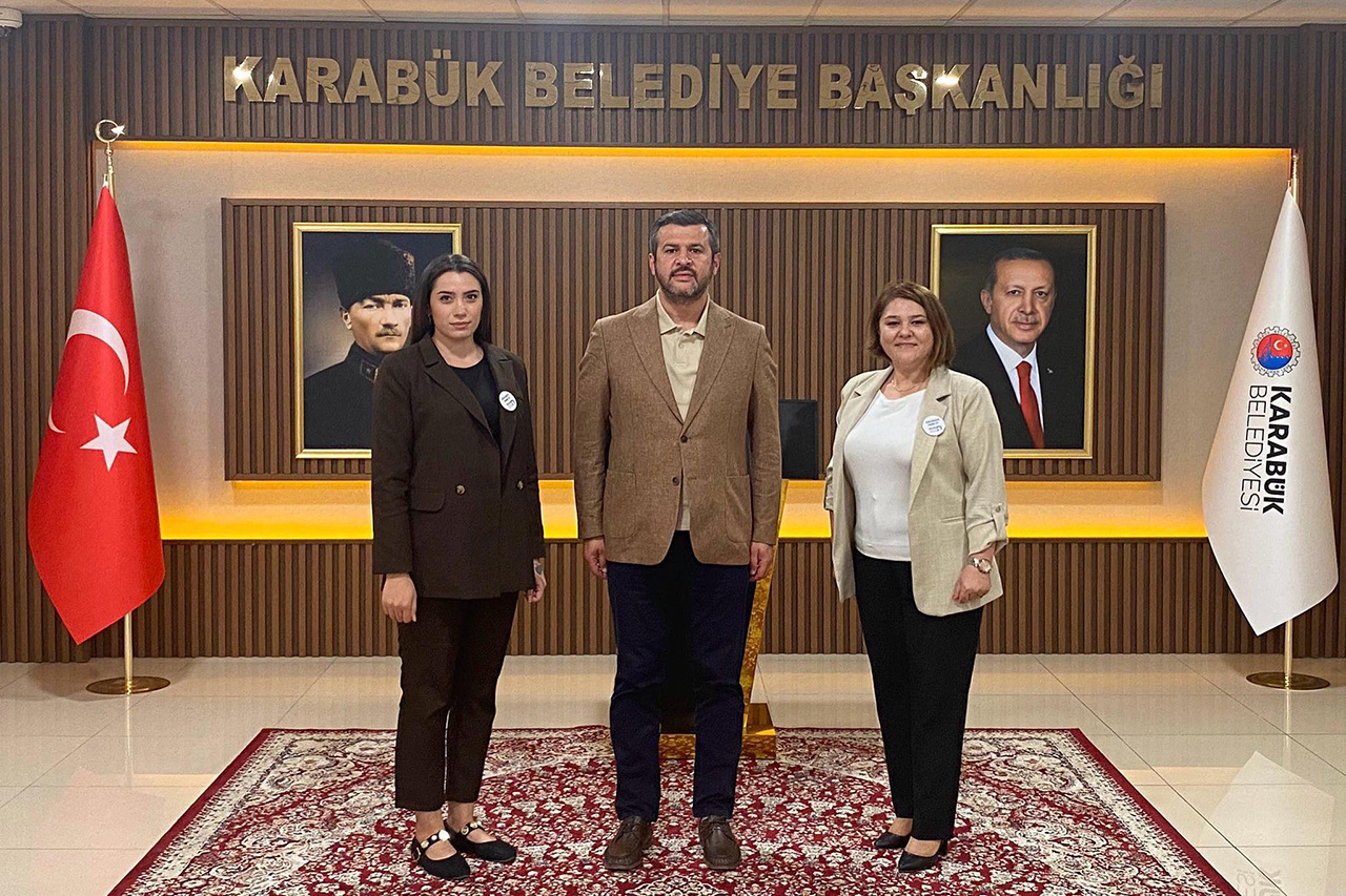 Kaya ve Yönetiminden Başkan Çetinkaya’ya Ziyaret