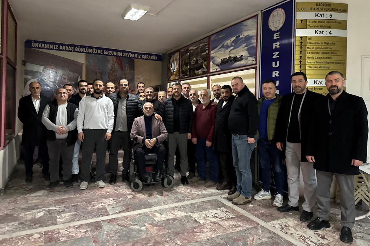 Başkan Çetinkaya’dan Karabük Erzurumlular Sosyal Yardımlaşma ve Dayanışma Derneği’ne Ziyaret