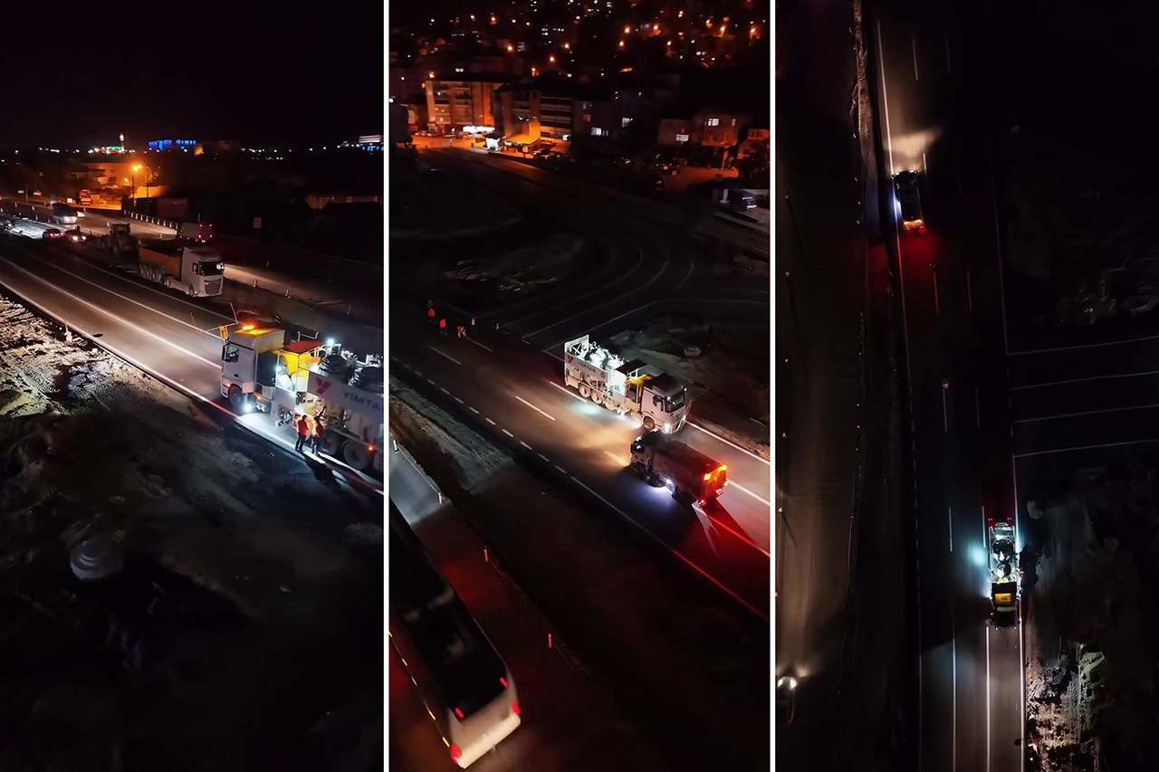 Kurtuluş Mahallesi Sanayi Kavşağı’nda Çalışmalar Aralıksız Sürüyor