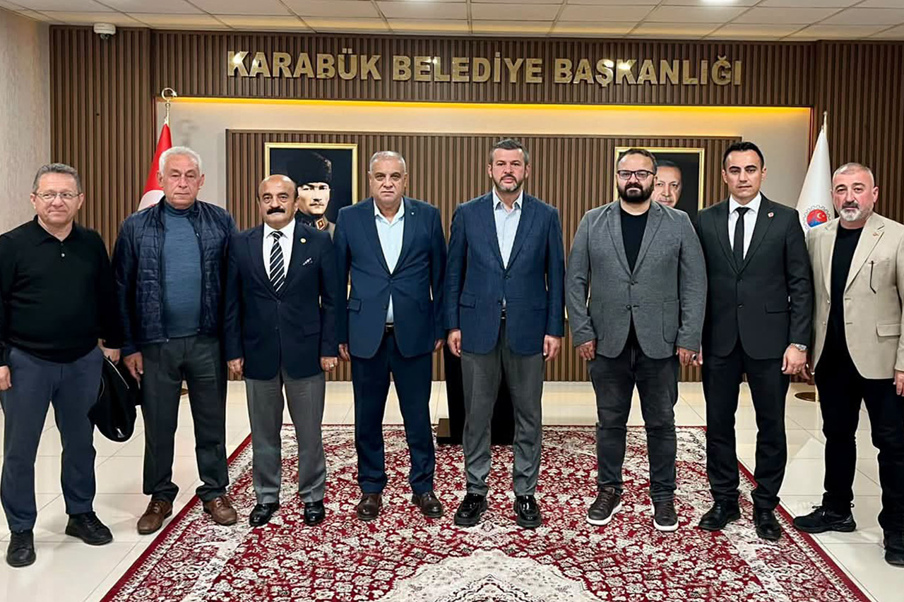 Çevik ve Yönetiminden Başkan Çetinkaya’ya Ziyaret