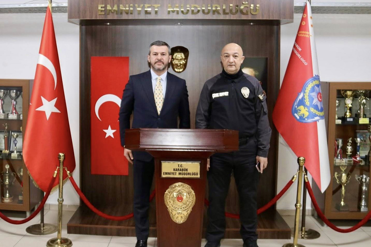 Başkan Çetinkaya’dan Canver’e Ziyaret