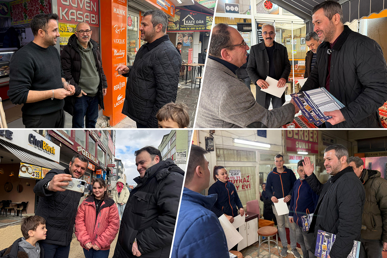 Başkan Çetinkaya Esnafımızı ve Hemşehrilerimizi Ziyaret Etti