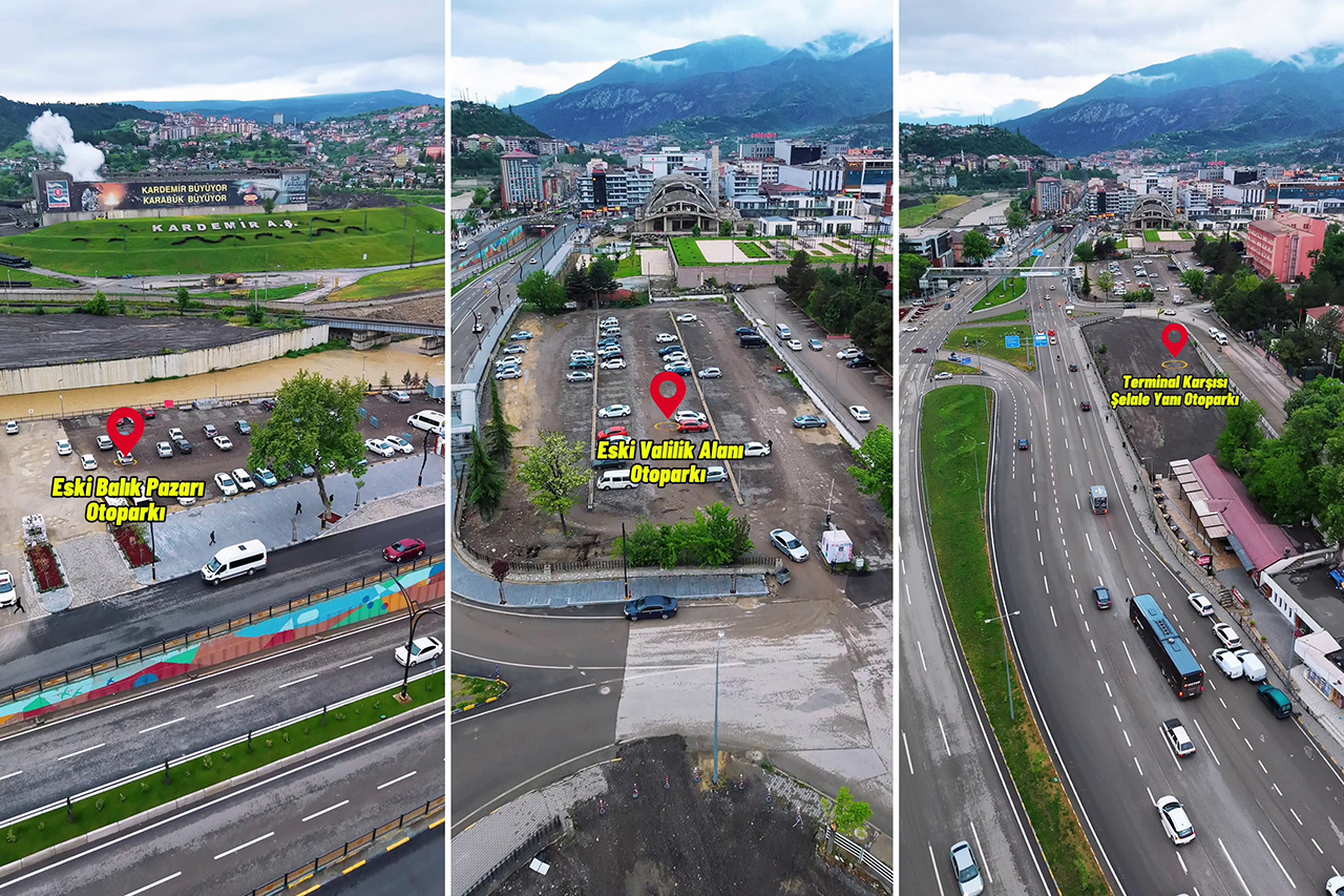 600 Araç Kapasiteli Otopark Alanlarımız Hemşehrilerimizin Hizmetinde