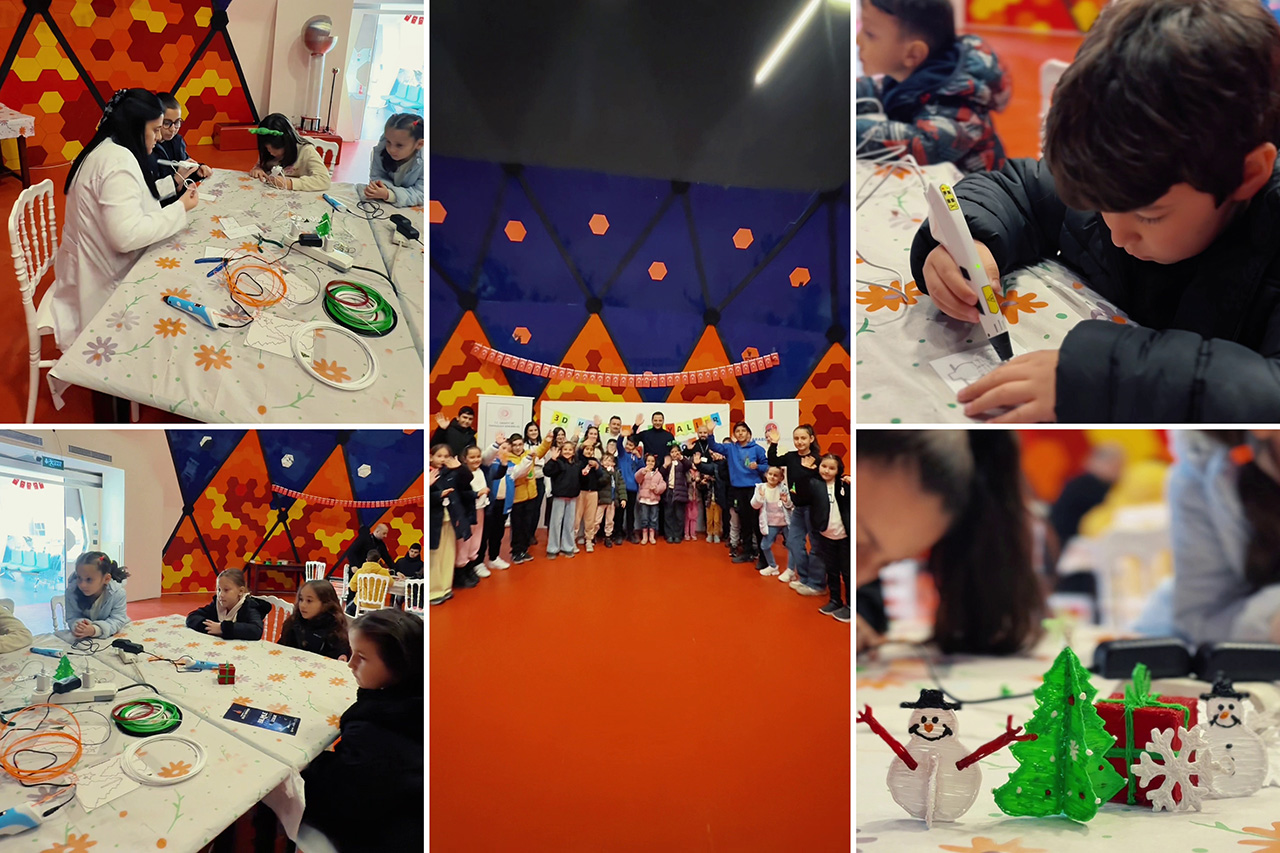 Karabük Bilim Merkezi’nde Çocuklara Özel 3 Boyutlu Kalem Atölyesi Gerçekleştirildi