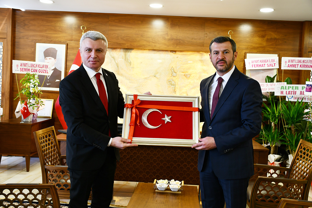 Safranbolu Kaymakamı Yazıcı’dan Belediye Başkanımız Özkan Çetinkaya’ya Ziyaret