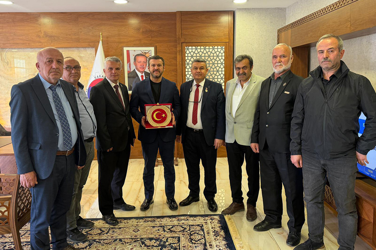 Orak ve Yönetiminden Başkan Çetinkaya’ya Ziyaret
