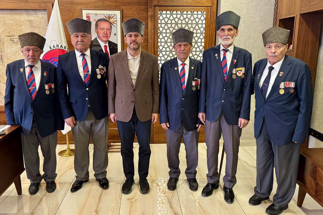 Kıymetli Gazilerimizden Karabük Belediyesine Ziyaret