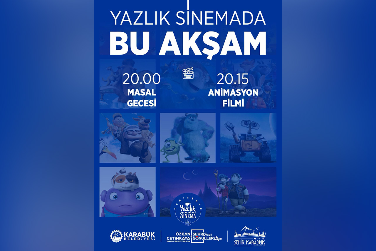 Bu Akşam Yenişehir Yazlık Sinema’da Çocuklarımız İçin Eğlence Var!