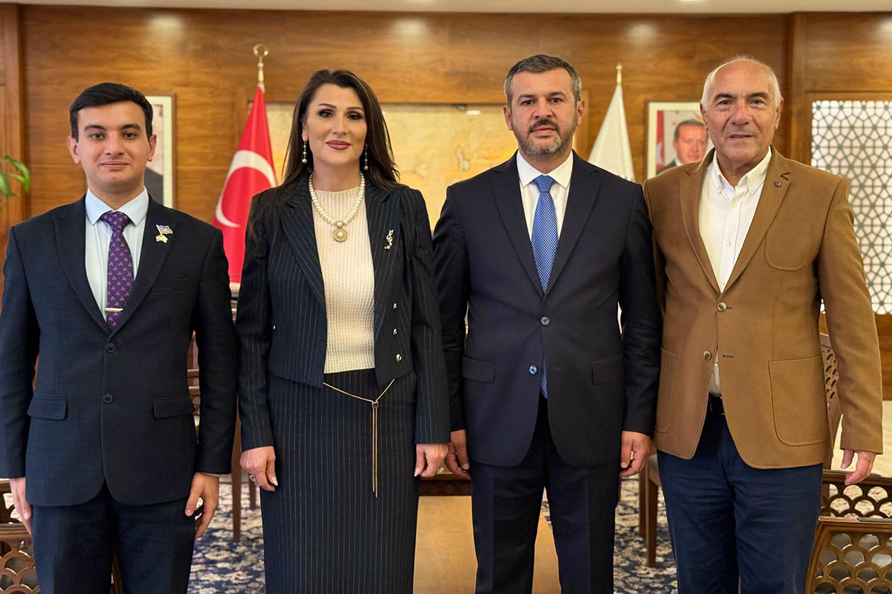 Memmedova, Aliyev ve Çetinkaya’dan Başkan Çetinkaya’ya Ziyaret