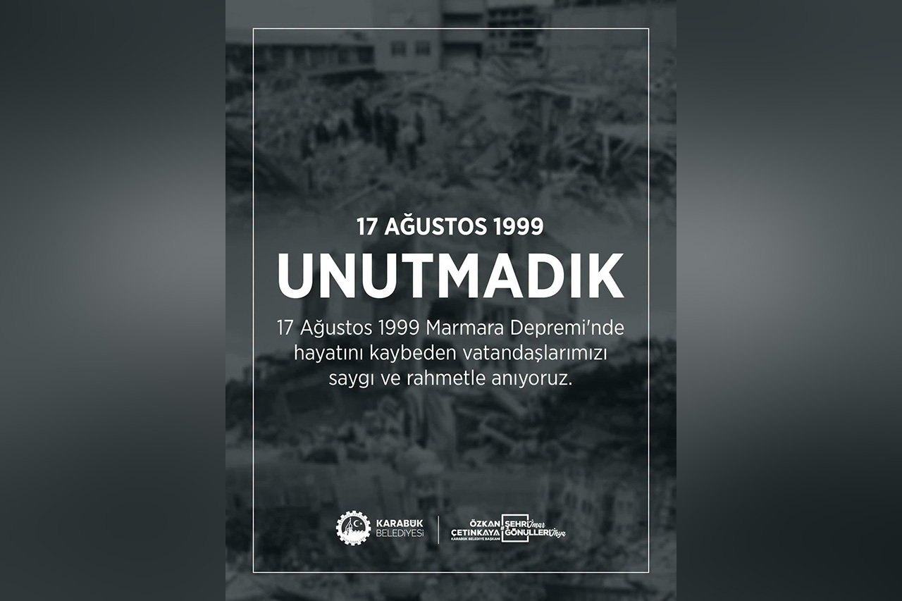 17 Ağustos 1999, Unutmadık!
