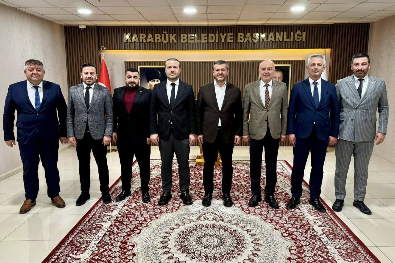 Yılmaz ve Yönetiminden Başkan Çetinkaya’ya Ziyaret