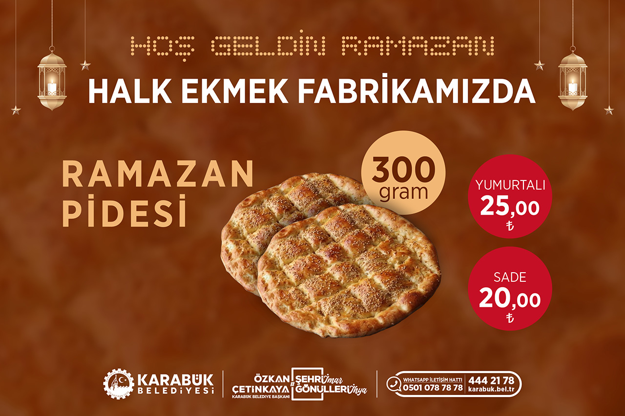 Halk Ekmek’te Ramazan Pidesi Fiyatları Belli Oldu